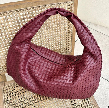 Trendige geflochtene Handtasche – Zeitlose Eleganz für den Alltag