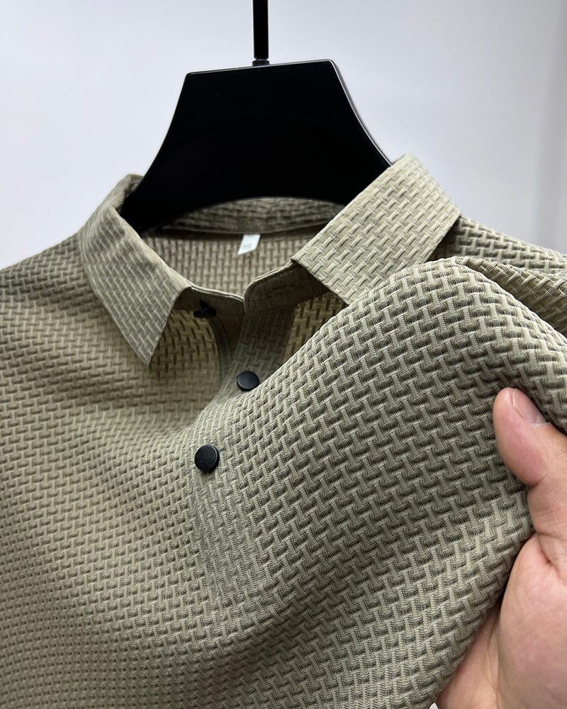 Leonardo - Bequemes Mesh-Poloshirt für Männer