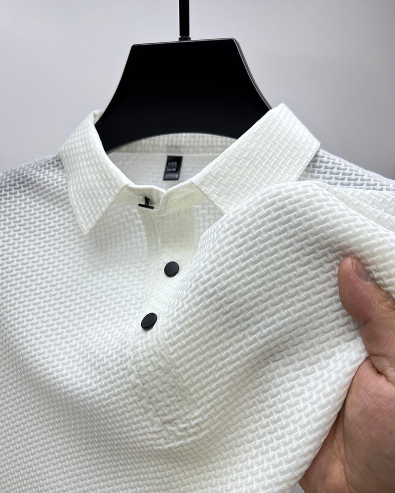 Leonardo - Bequemes Mesh-Poloshirt für Männer