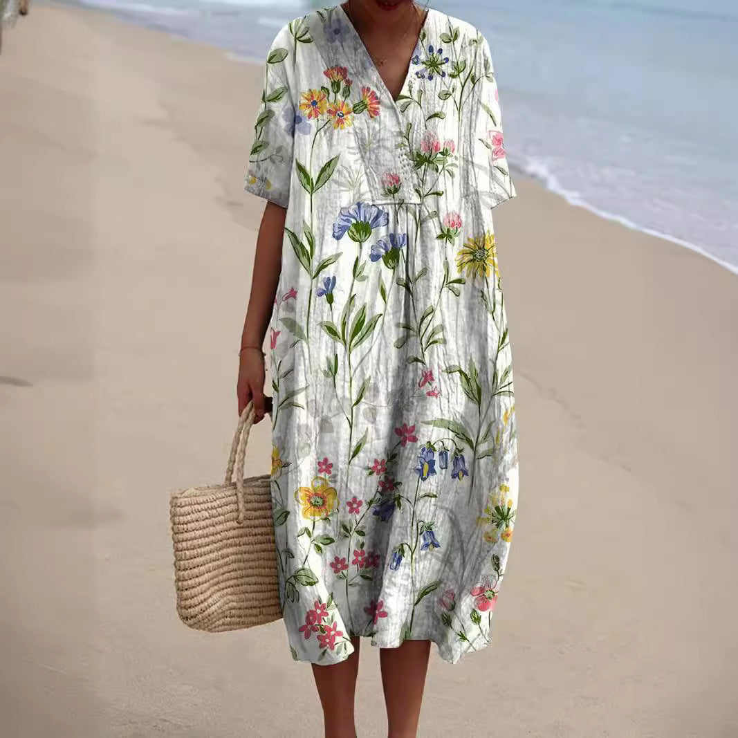 Conny - Kleid mit Blumenmuster