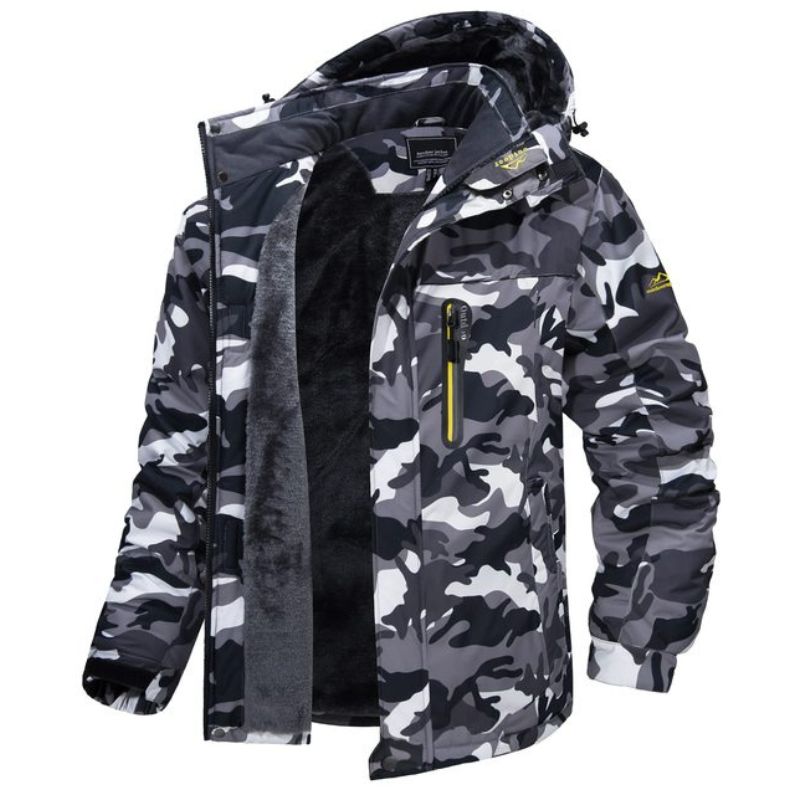 Antonio – Warme und wasserdichte Winterjacke Herren