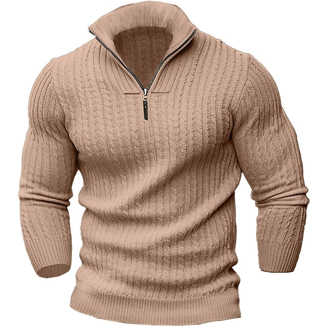 Sanji - Eleganter Herren Zipper-Pullover