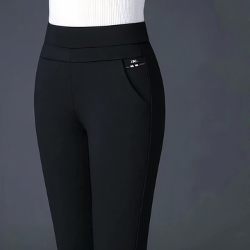 Wenda - Damenhose mit hohem Bund und elastischem Bund