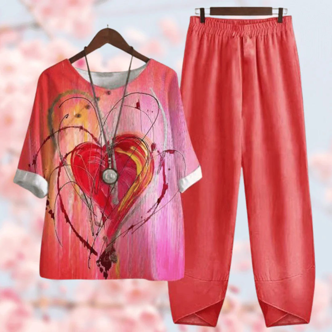 Zoya - Bequemes Herbst-Set mit Hose