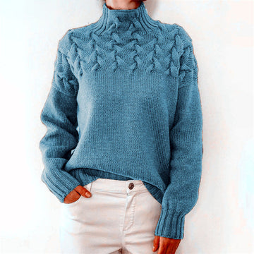 Iva - Strickpullover mit Rollkragen für Damen