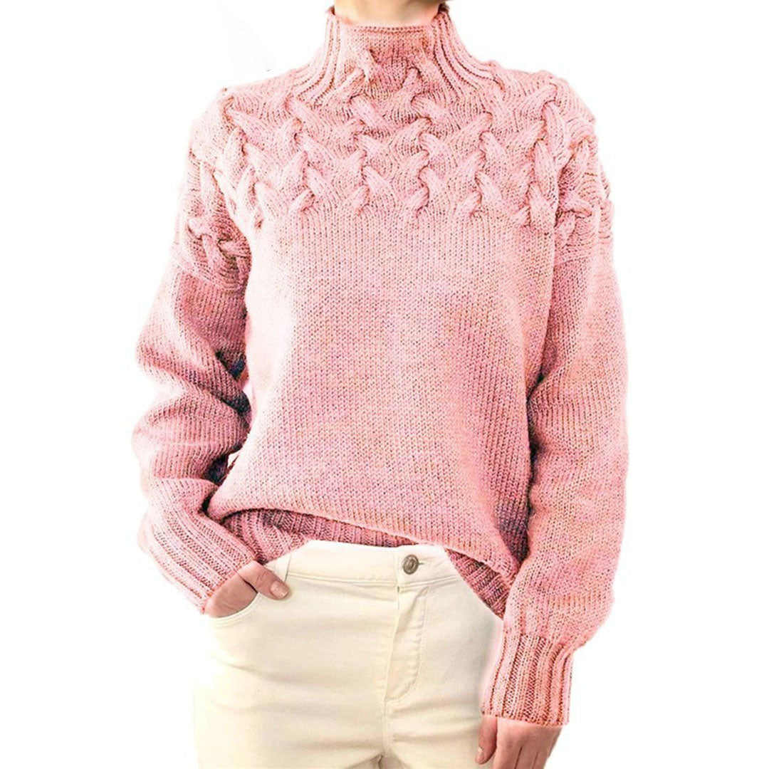 Iva - Strickpullover mit Rollkragen für Damen