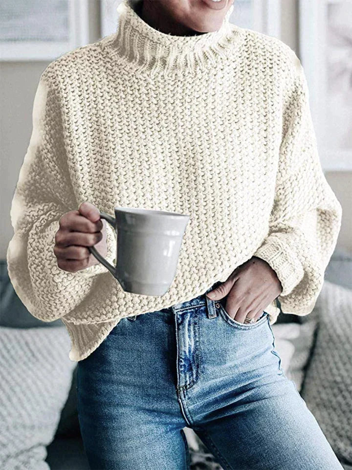 Sam - Lässiger gestrickter Pullover für Damen