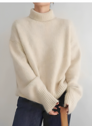 Rosamund - Luxuriöser Kaschmir-Rollkragenpullover