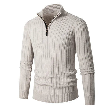 Hugo - Pullover mit halbem Reißverschluss