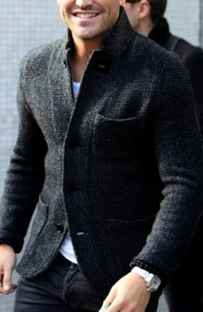 Colin - Weiche Strickjacke für Herren