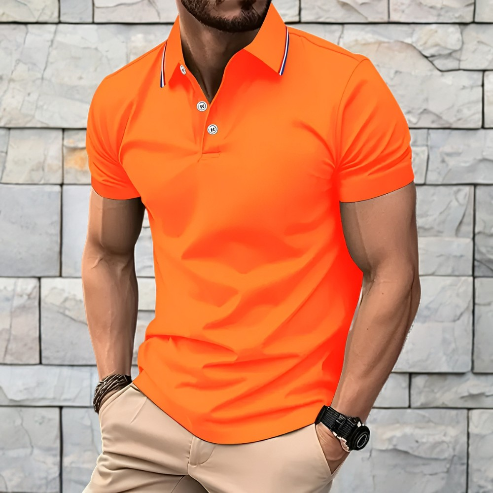 Crosby - Bequemes Kurzarm-Poloshirt für Herren