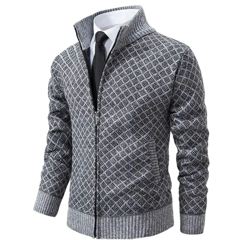 Jeff – Eleganter Cardigan für Herren