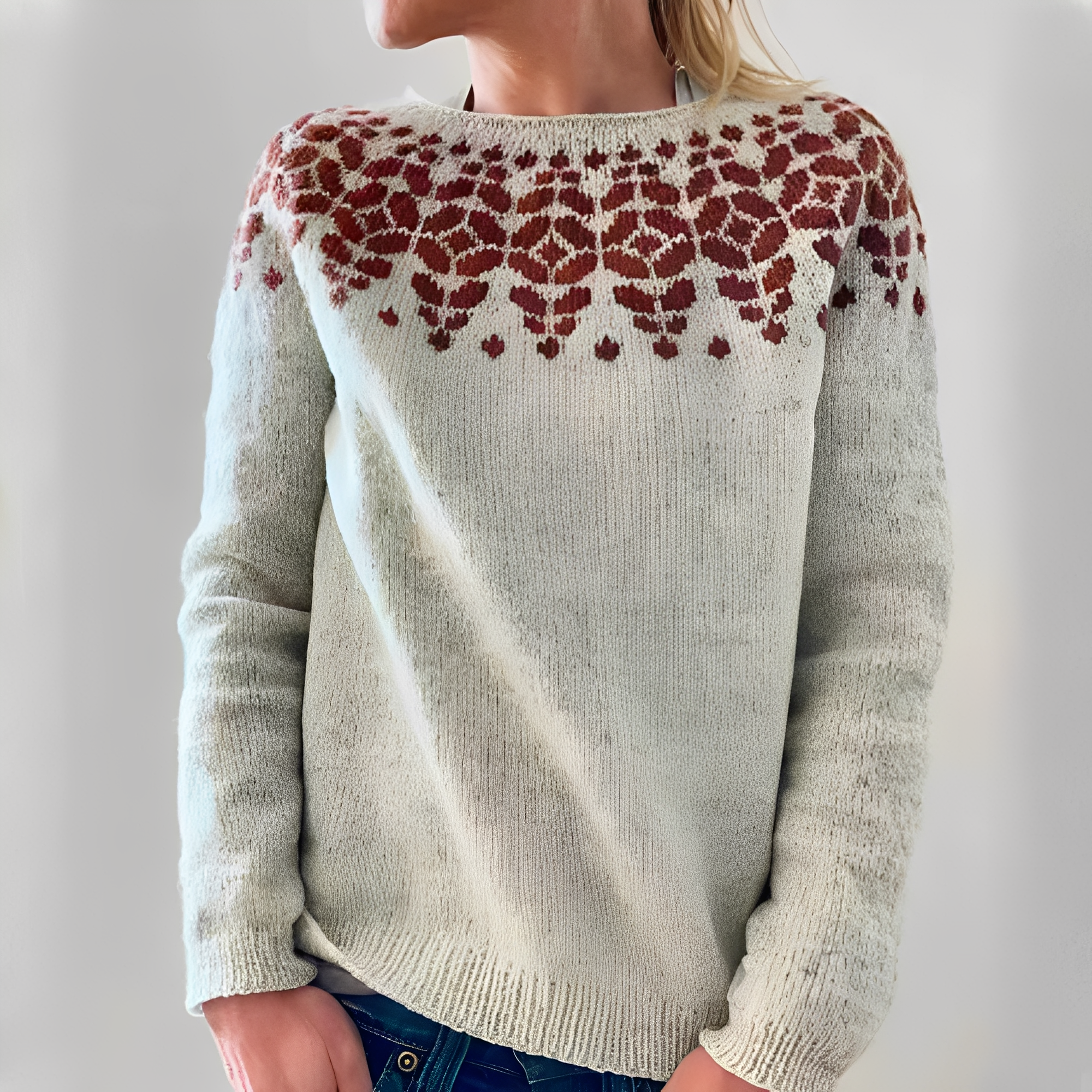 Maryann - Schicker Retro-Pullover für Frauen