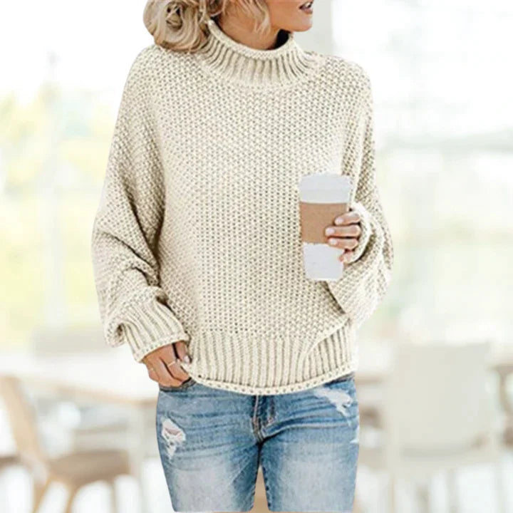 Sam - Lässiger gestrickter Pullover für Damen