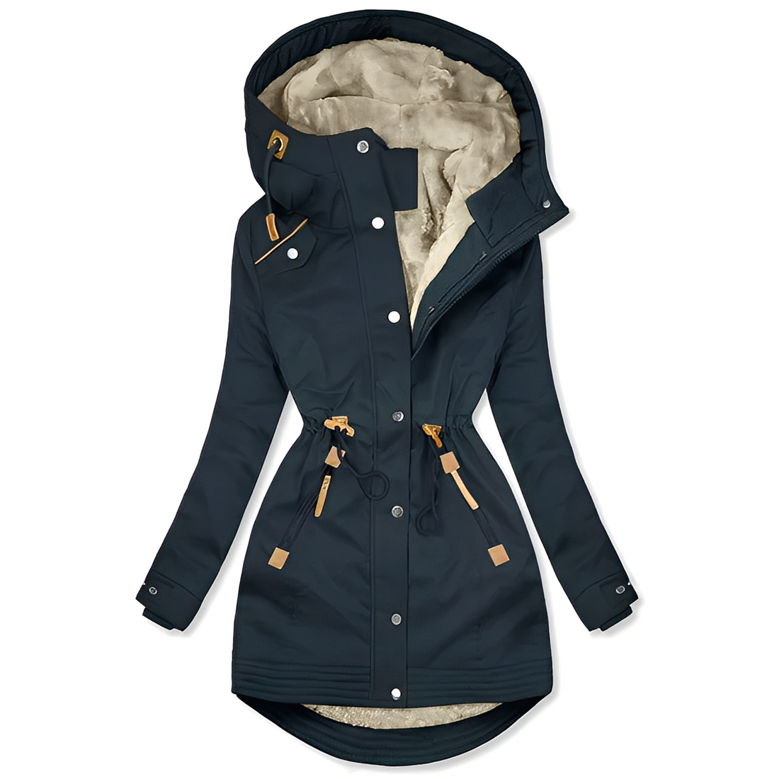 Carolyn - Moderne, wetterfeste Damen-Parka-Jacke