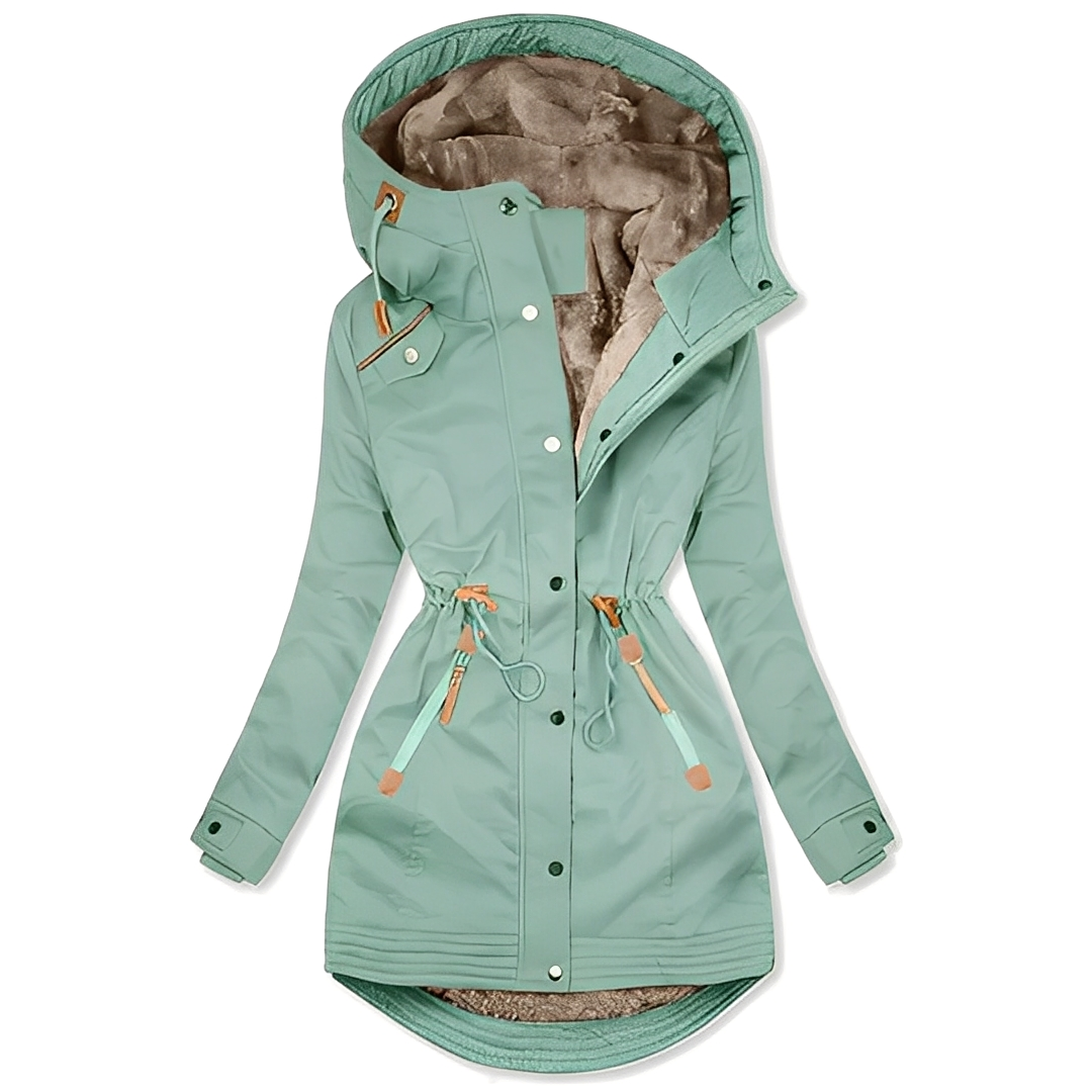 Carolyn - Moderne, wetterfeste Damen-Parka-Jacke