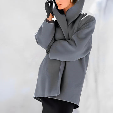 Urbane gemütliche Winterjacke aus Wolle