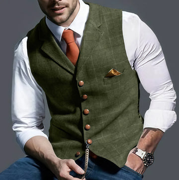 Jon - Elegante Retro-Weste für Herren