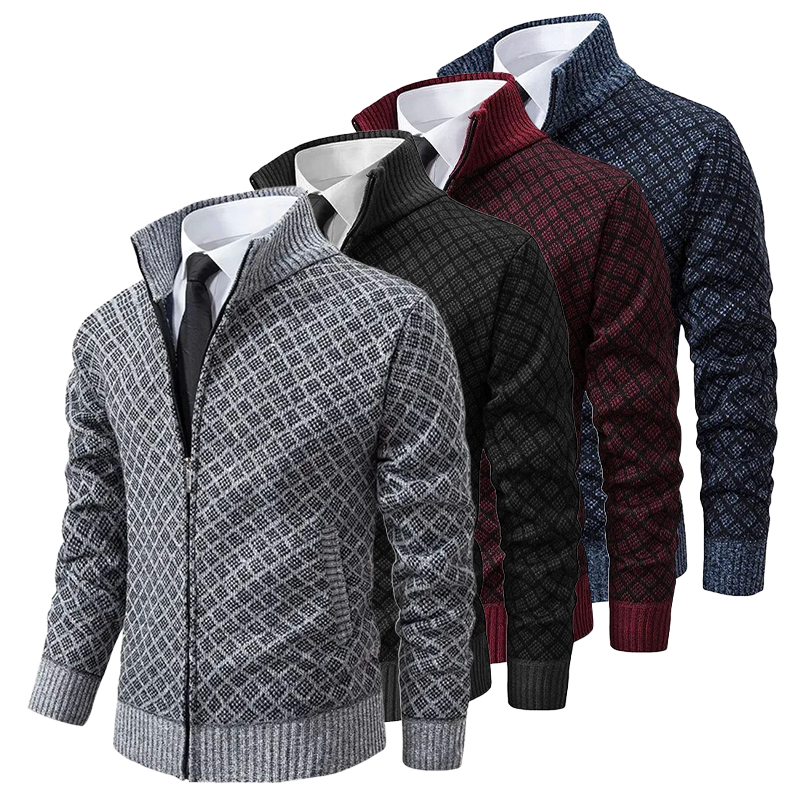 Jeff – Eleganter Cardigan für Herren