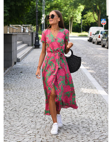 Eska - Vielseitiges Blumenkleid für Damen
