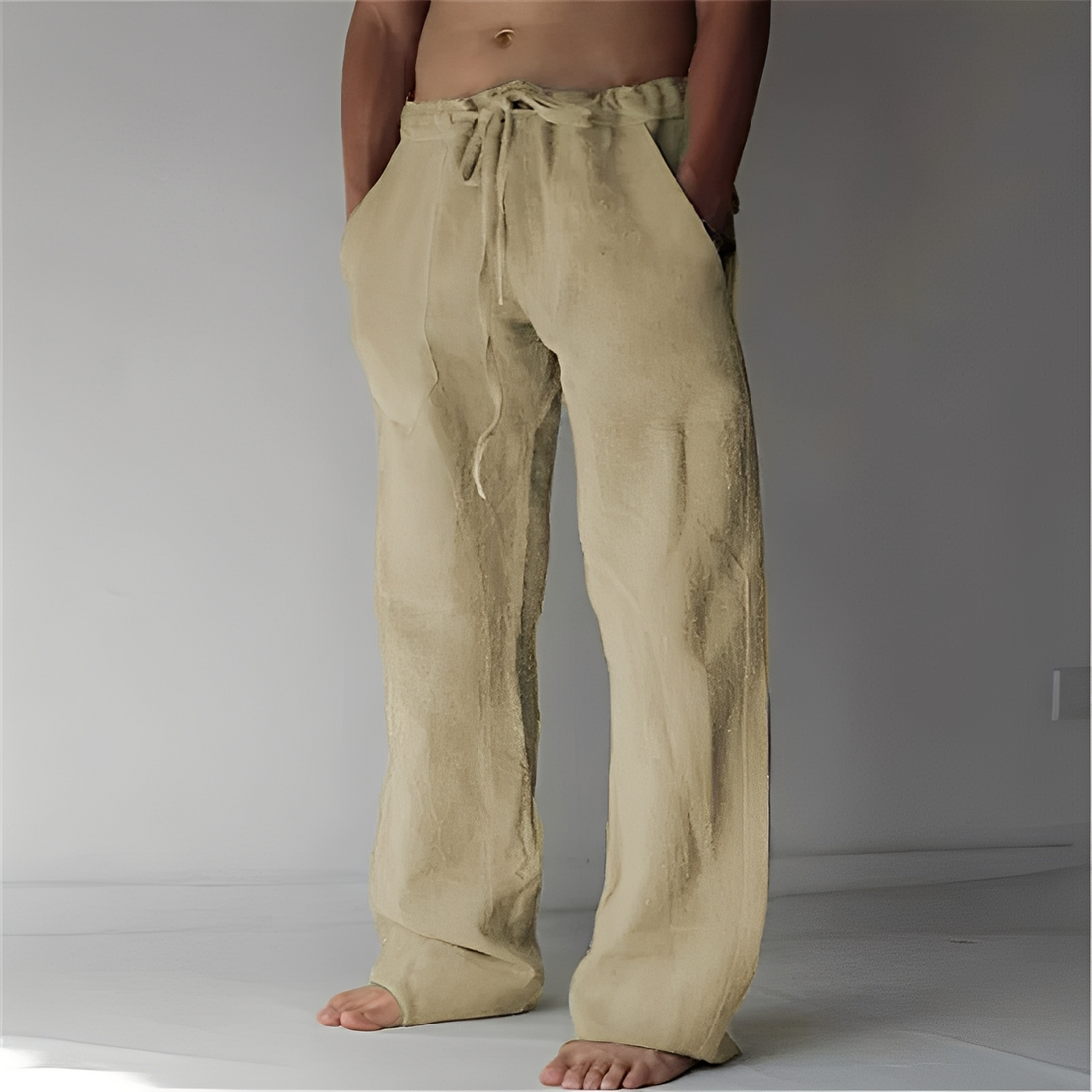 Arthur – Baggy Leinenhose für Herren