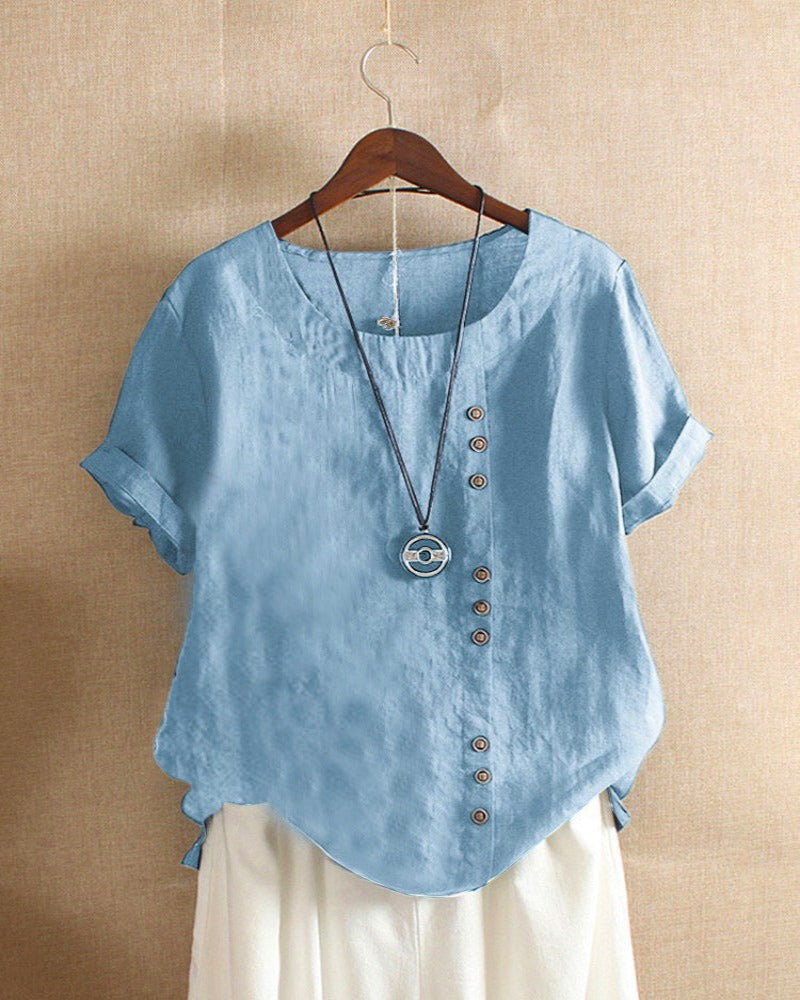 Talisa - Elegante Kurzarm-Bluse für Damen