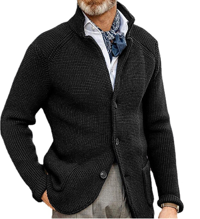 Kiki - Lässige Strickjacke mit Kapuze