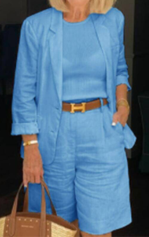 Caroline - Leinen-Set im Casual-Chic-Stil