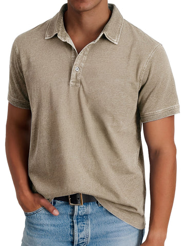 Darrell - Modernes, locker geschnittenes Herren-Poloshirt