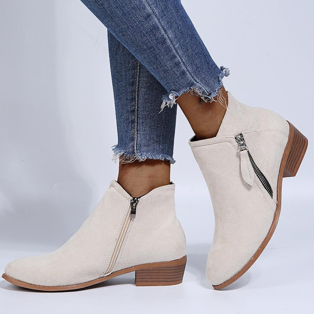 Elizabeth - Feine Wildlederstiefel für Damen