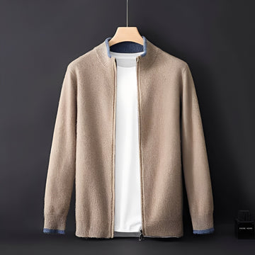 Brendon - Bequemer Herren-Cardigan mit Reißverschluss