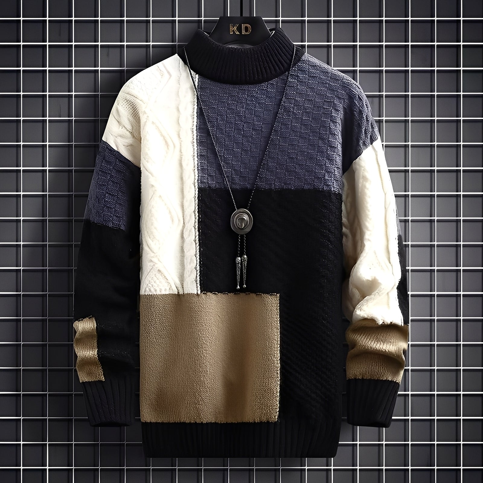 Eugene - Eleganter, locker sitzender Männerpullover