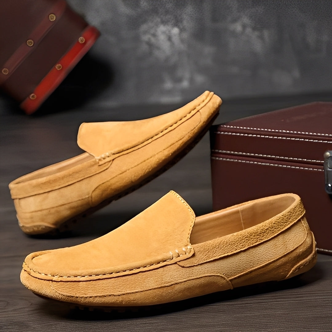 Cameron - Bequeme, stilvolle Wildleder-Slipper für Herren