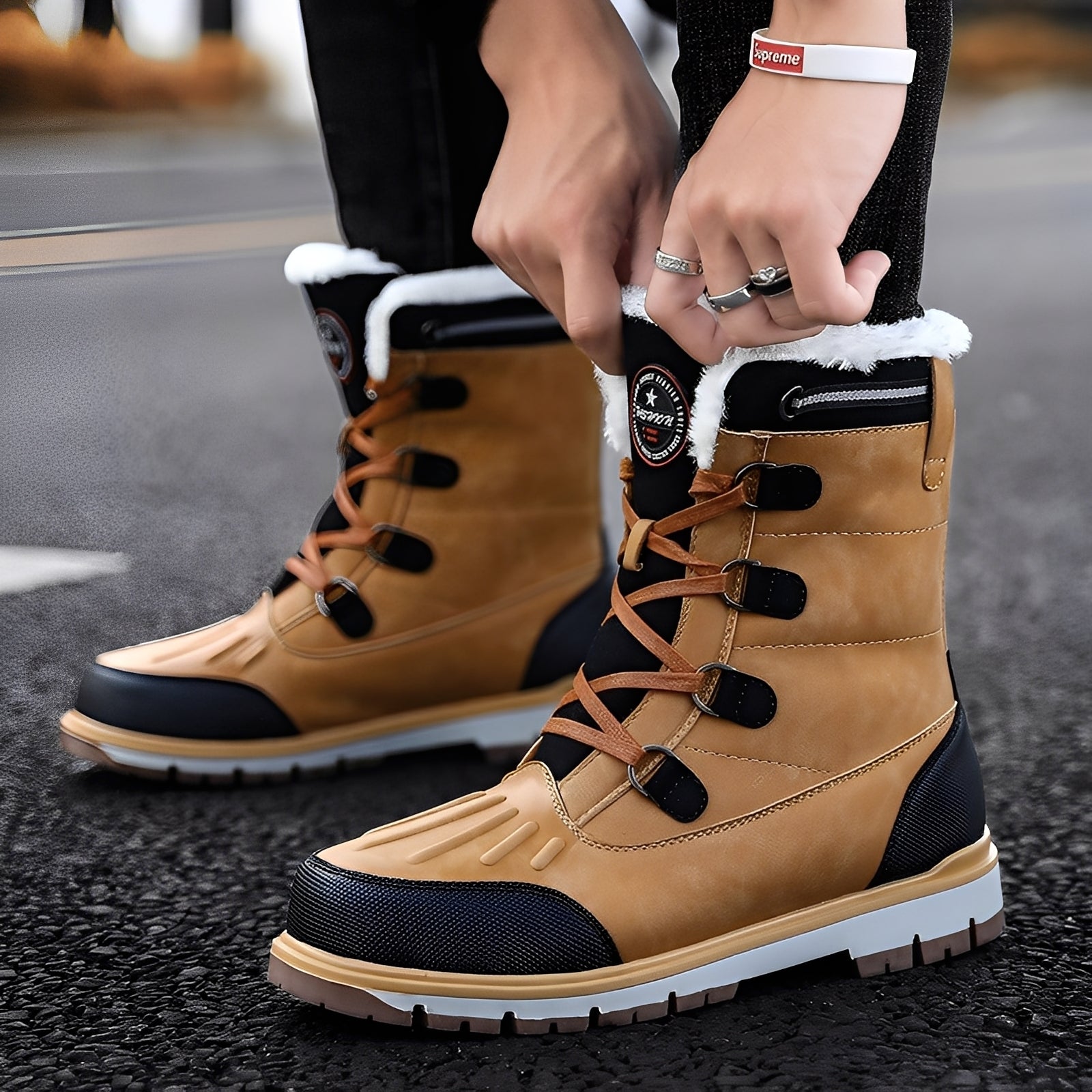 Royston - Elegante, wetterfeste Stiefel für Herren