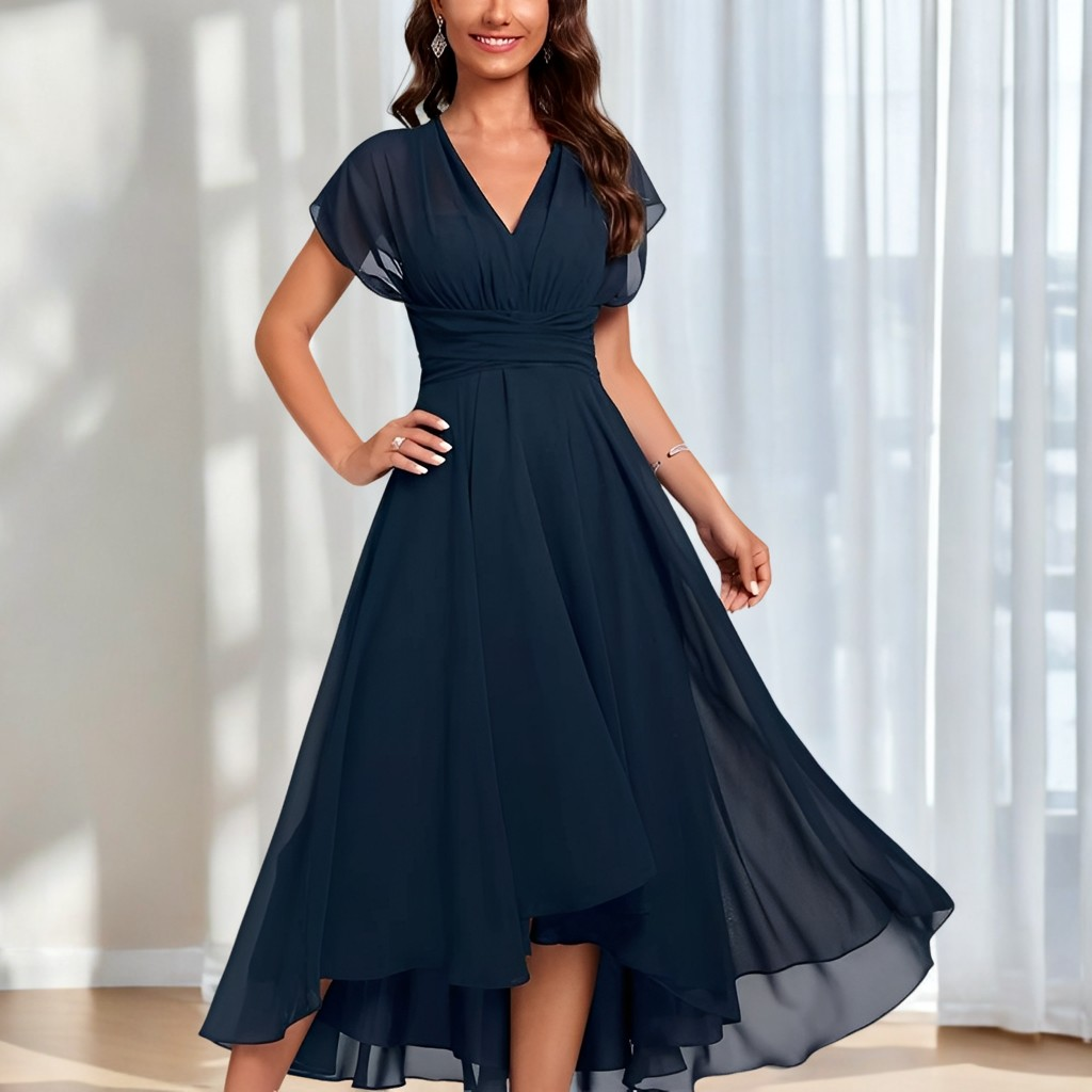Bethel - Schickes, leichtes Chiffonkleid für Damen