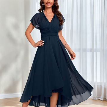 Bethel - Schickes, leichtes Chiffonkleid für Damen