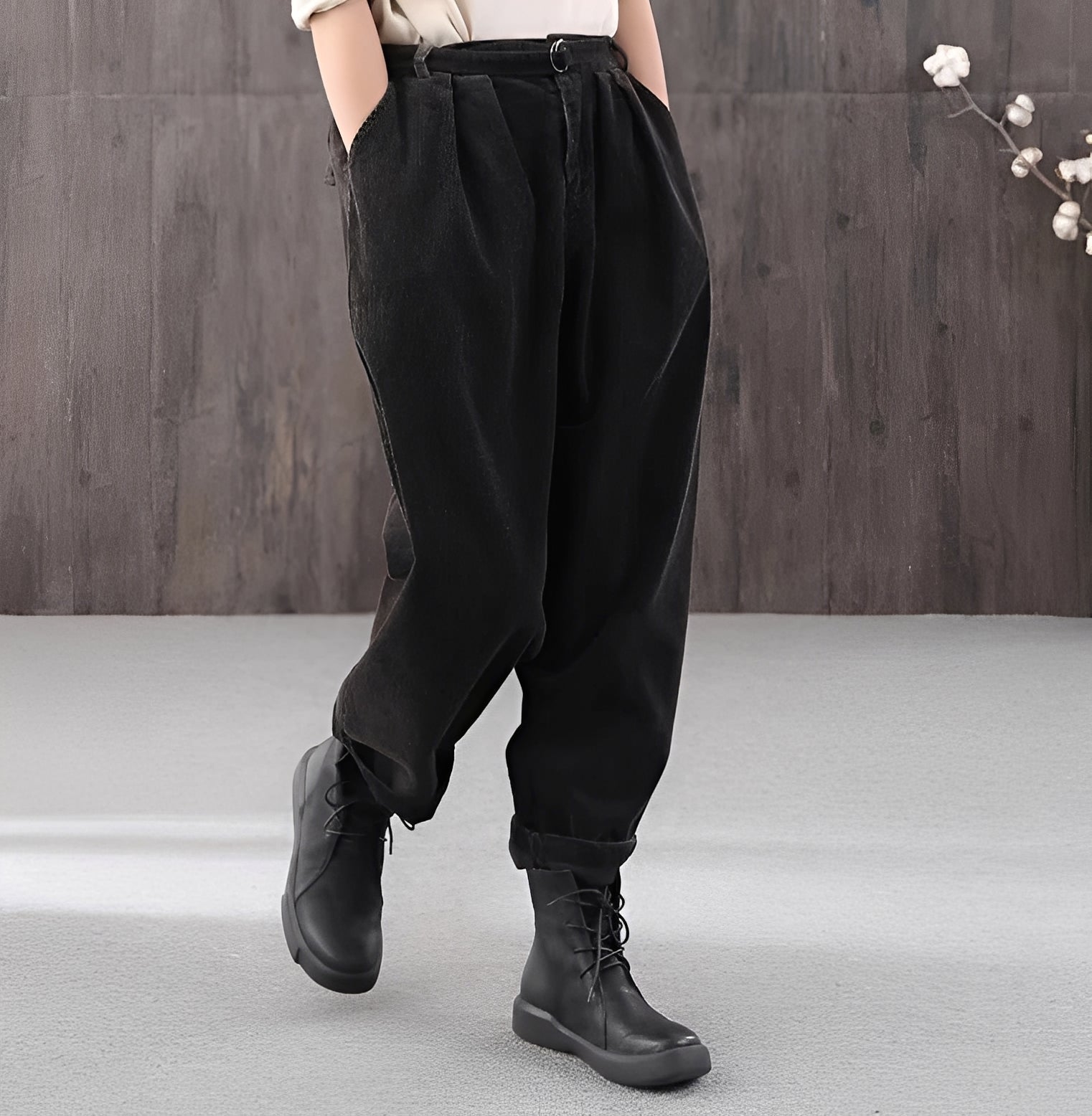 Izabelle - Bequeme Damen-Baggy-Hose