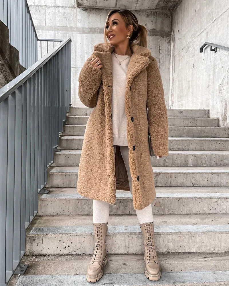 Georgiana - Schicke Kunstpelzjacke für Frauen