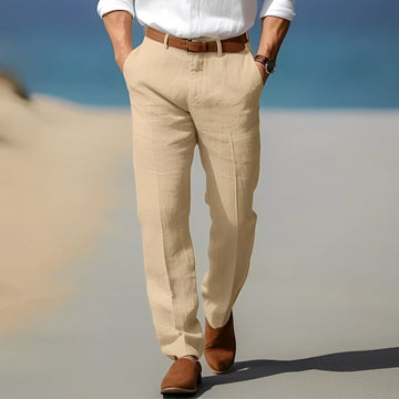 Trent - Bequeme, schicke Leinenhose für Männer
