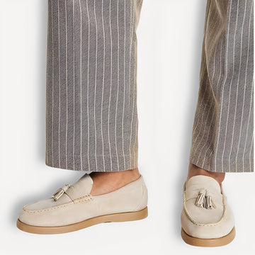Dixon - Bequeme Männer-Loafer mit Quasten