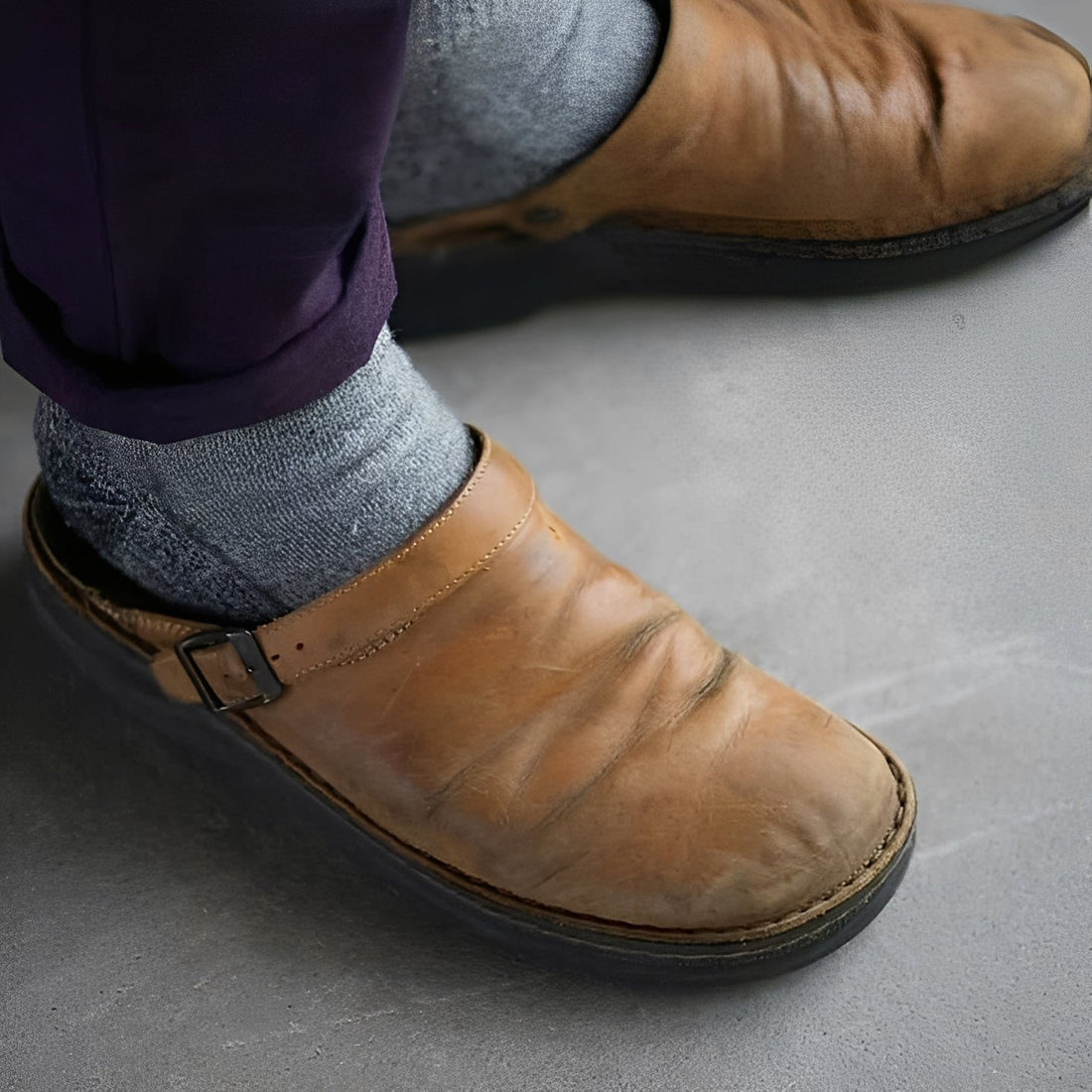 Eldon - Bequeme Herrenschuhe aus Leder