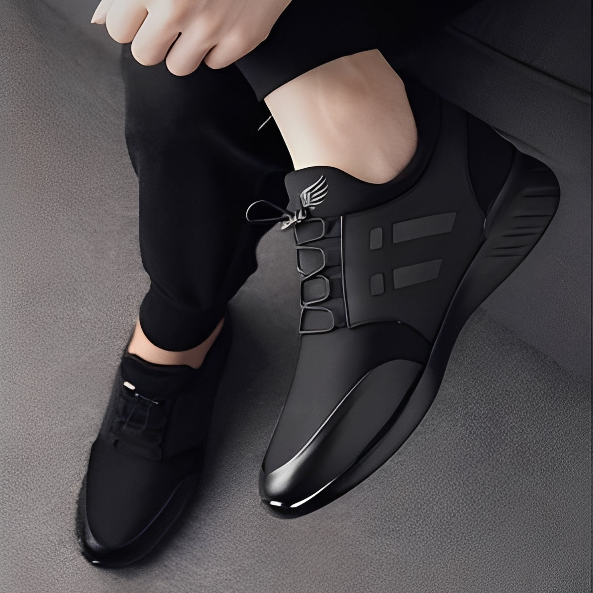 Harmon - Bequemer Herrensportschuh aus Leder
