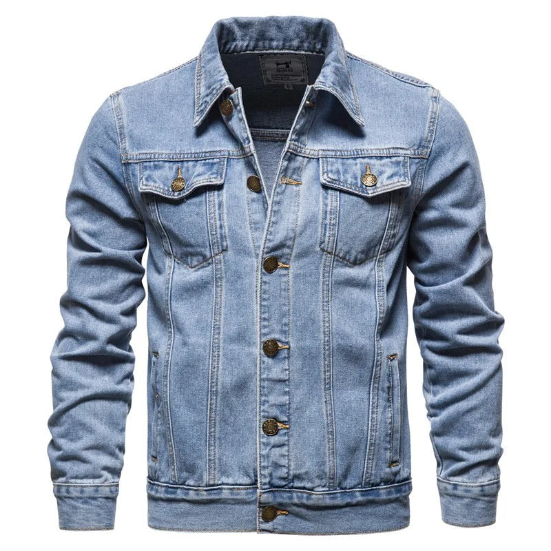 Winton - Klassische Jeans-Truckerjacke für Männer