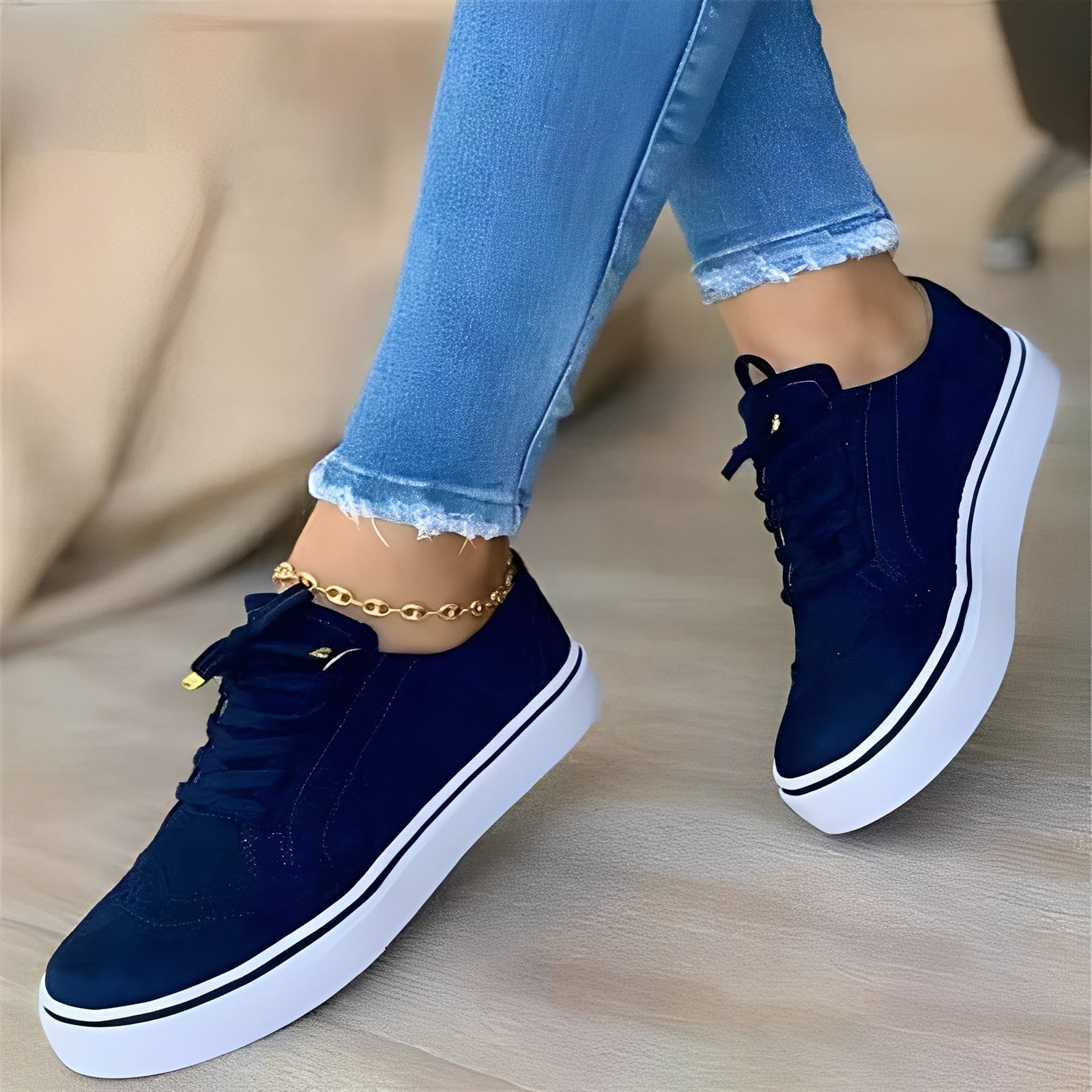 Elfleda - Modische, angenehme Damensneaker