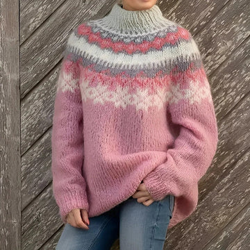 Remy - Klassischer Damenpullover mit Aufdruck