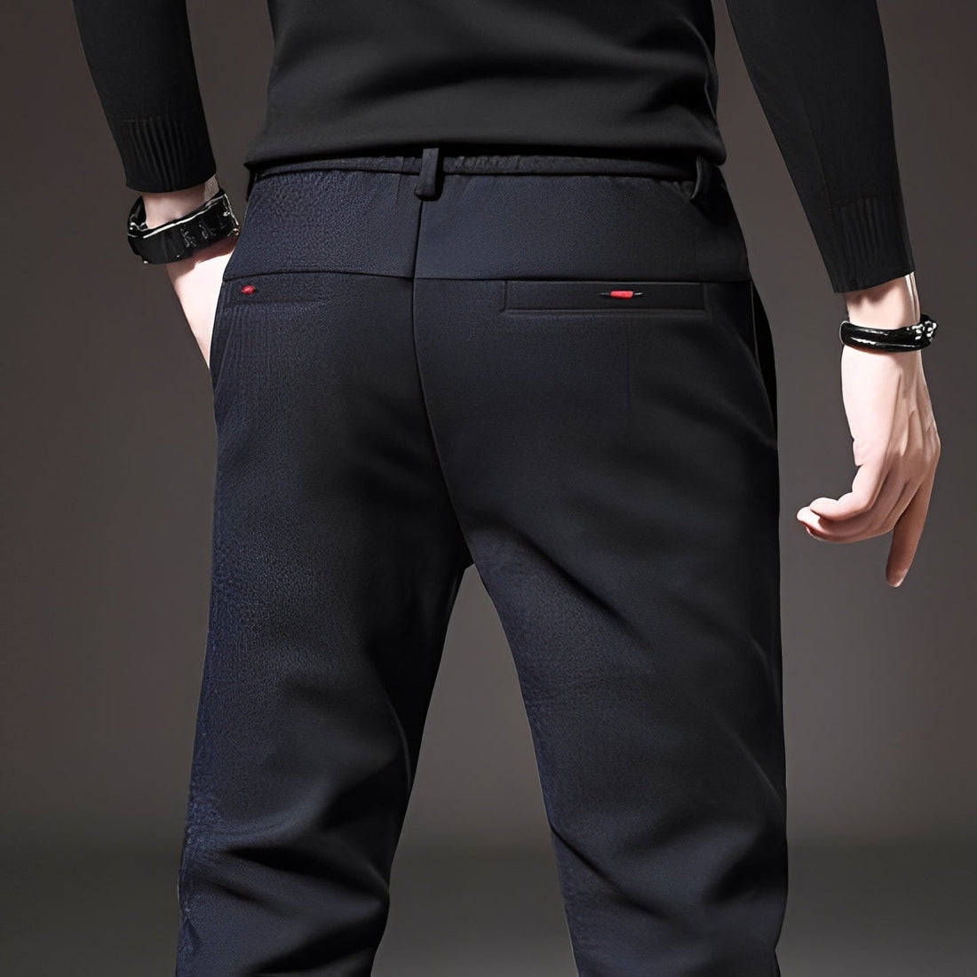 Roger - Elegante, schmal geschnittene Herrenhose