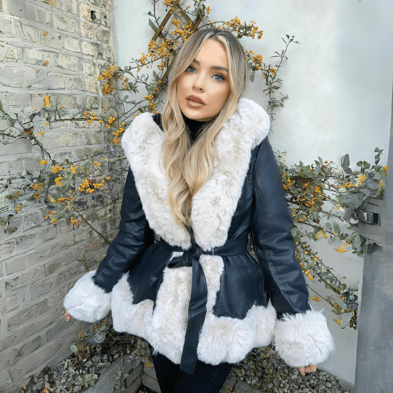 Hollis - Schicker Kunstfellmantel für Damen