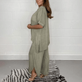 Bente - Set - Eleganz und Komfort - Atmungsaktive Viskose - Sets - Grün - Müller Mode