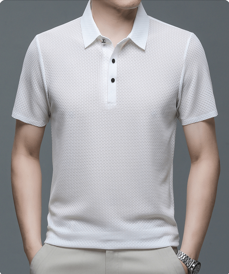Zack - Bequemes Kurzarm-Poloshirt für Männer