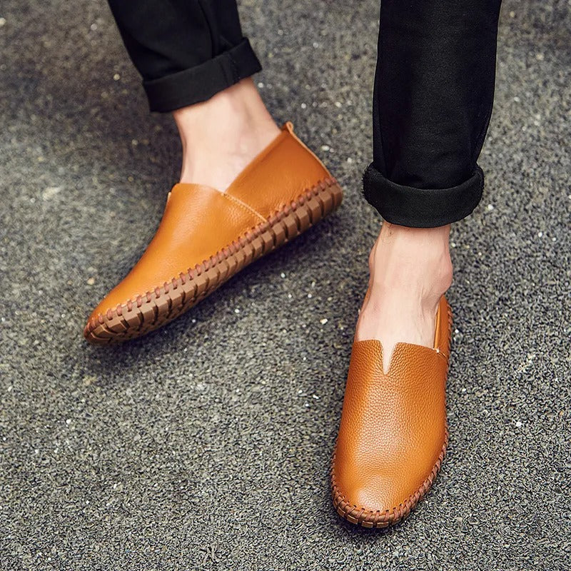 Caelan - Atmungsaktiver Halbschuh aus echtem Leder